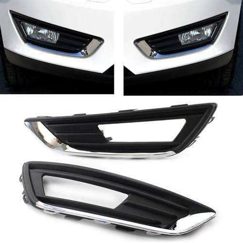 Par de cubiertas para faros antiniebla de coche Ford Focus 2015 2016 2017 2