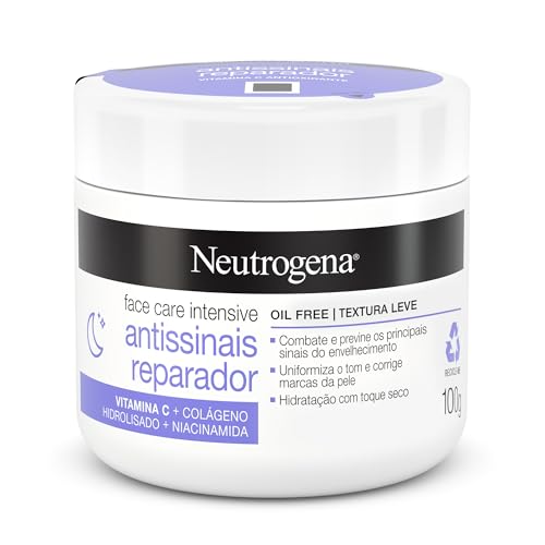 Neutrogena Hidratante Facial Antissinais Reparado Face Care Intensive, 100g