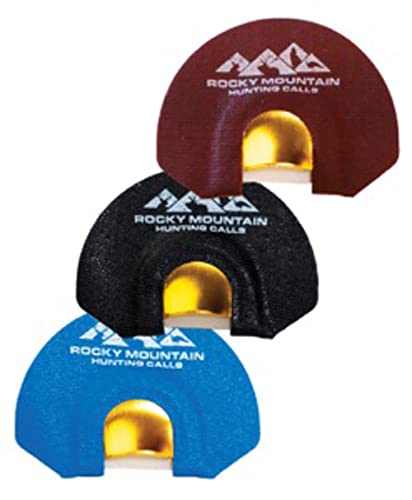 Rocky Mountain Hunting Calls 142 GTP Series Black Magic, Reaper, and Spellbound Elk Diaphragm Calls, Pack of 3