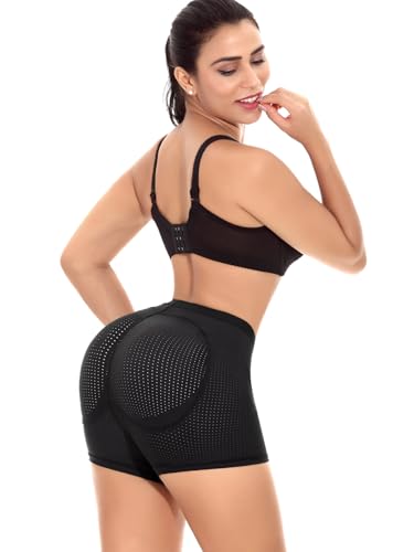 Image of NINGMI Women Butt Lifter Padded Shapewear Enhancer Control Panties Body Shaper Underwear