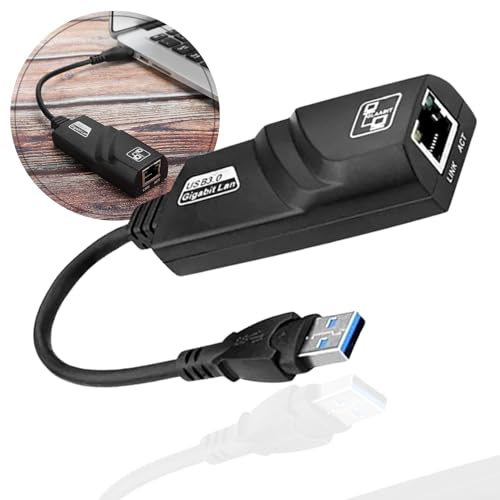 Adaptador de Rede Ethernet Gigabit USB 3.0 Para RJ45 10/100/1000 1000mpbs 1gb