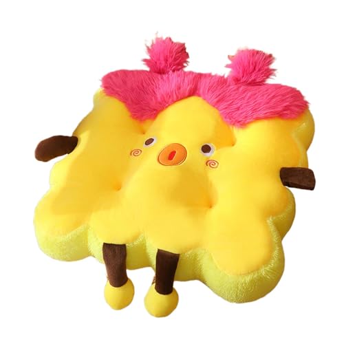 Coussin antidérapant en peluche douce solution pour assise de chaise inconfortable - 7