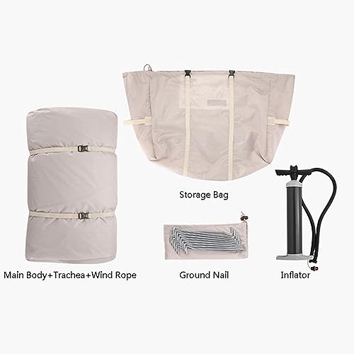 Carpa Inflable Grande para Camping con Protección Solar y Lluvia miniatura 6