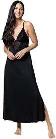 Camisola Longa Feminina em Renda e Microfibra – Conforto, Elegância e Sensualidade
