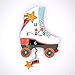 Allen Designs P2104 Swinging Pendulum Clock Roller Skate 9 inches x 15 inches