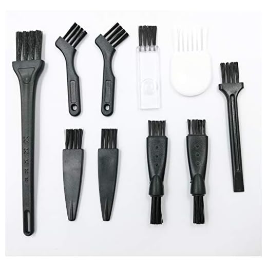 LEZHISNUG 10-Piece Electric Shaver Cleaning Brushes Set