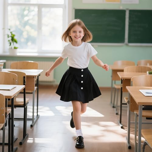 1 Pack Girls White Ruffle Socks, Comfortable Cotton Frilly Princess Style Dress Socks4