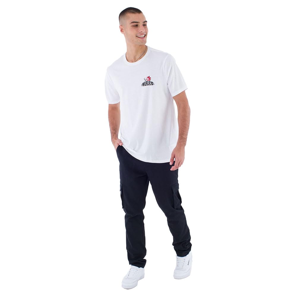 Hurley Evd Flower Fish Camiseta Hombre