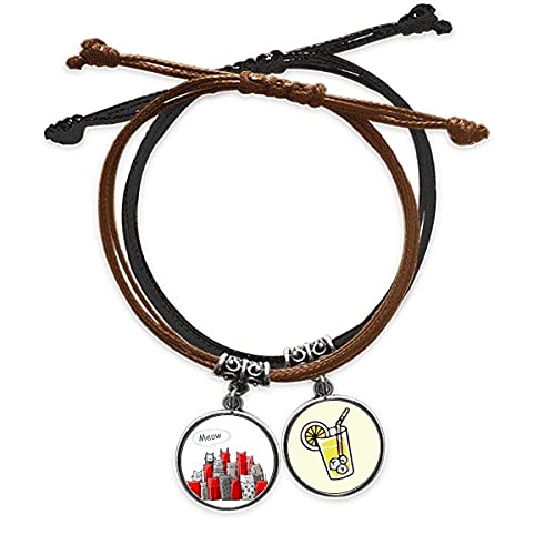 Bracelet chat mignon en cuir pour colorer vos sorties et tenues estivales