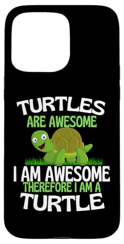 Turtles Are Awesome �ʔ��� ���킢�� �T�̗��l �X�}�z�P�[�X iPhone 15 Pro Max �p