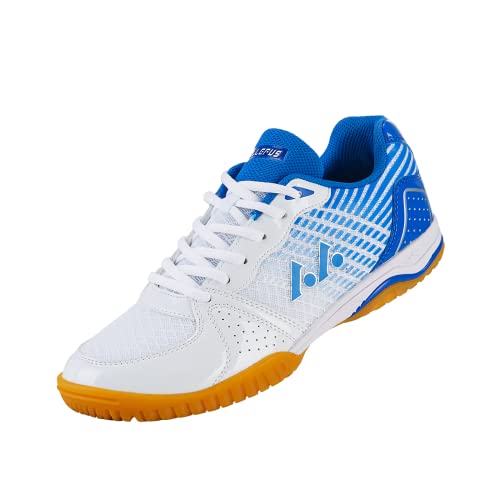 Womens Mens Lightweight Sneaker Fashion Indoor Court Shoes Suitable For Pickleball, Badminton, Table Tennis, Volleyball (Blue 808, 39) #TOP2