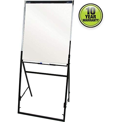 Quartet Futura Easel, Whiteboard/Flipchart, 24 X 36 Inches, Black Frame (351900) #TOP6