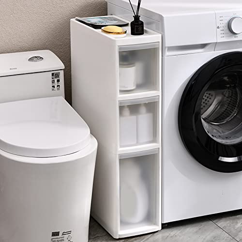 Boite rangement plastique bureau et armoire étroite à tiroirs - 2