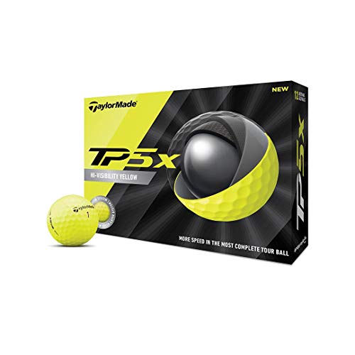 Taylor Made Unisex's Tp5X Yellow Golf Balls, One Size #TOP1
