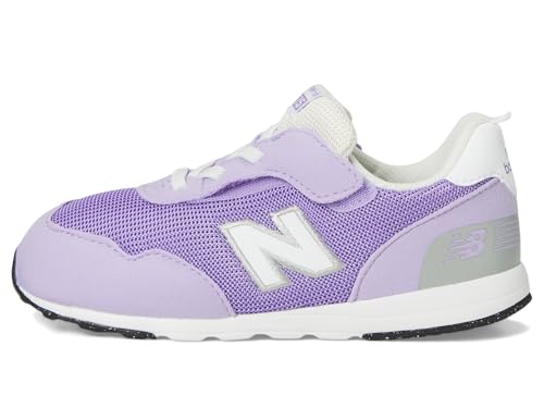 New Balance Kids 515 V1 New-b Hook and Loop Sneaker, Lilac Glo/Violet Crush, 10 X-Wide US Unisex Toddler4