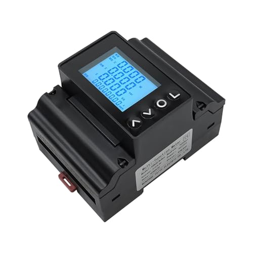 Instrument de puissance multifonction triphasé 4 fils avec écran digital 220V - 5