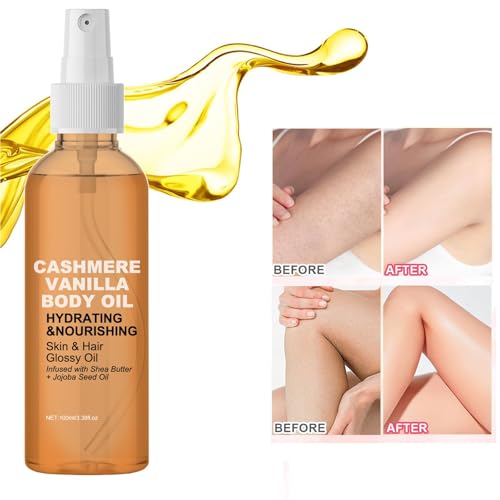  Vanilla Cashmere Body Oil for All Skin Types - Deep Hydration and Moisturizing
| Cashmere Vanilla Body Oil - Hydrating 