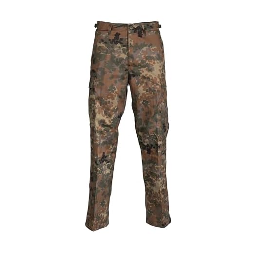 Mil-Tec Us Ranger Hose Typ BDU Armee Hose Männer, Flecktarn, XXL