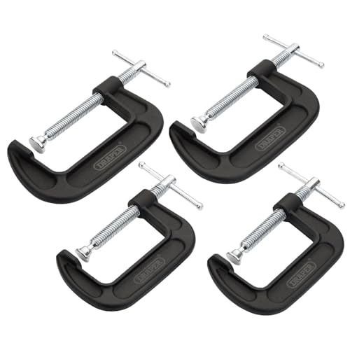 Draper 18992 Heavy Duty G-Clamp Set (4 Piece)