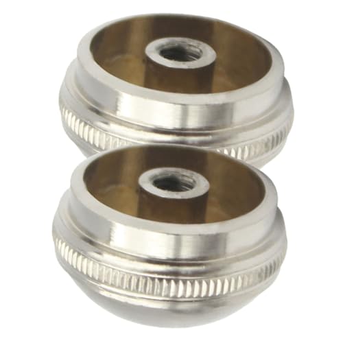 HANABASS 2Pcs Flute Headjoint Screw Cap Durable Replacement Parts for Woodwind Instruments Easy to Install and Lightweight Flute Accessories for Musicians