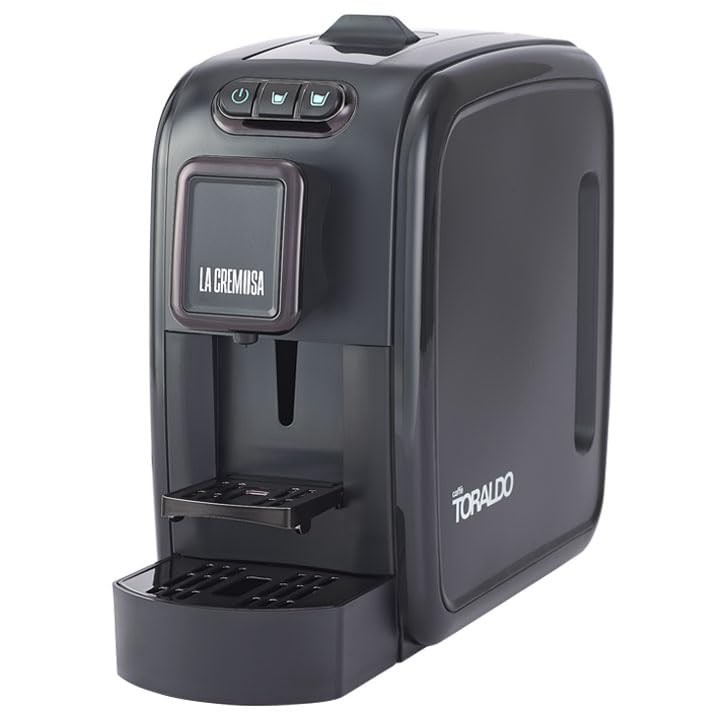 TORALDO LA CREMOSA | COFFEE MACHINES |Macchina da caffe a cialde ese 44mm (Nera)