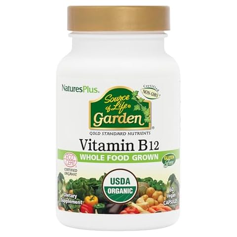 Nature's Plus Organic Vitamin B12 Supplement Cover