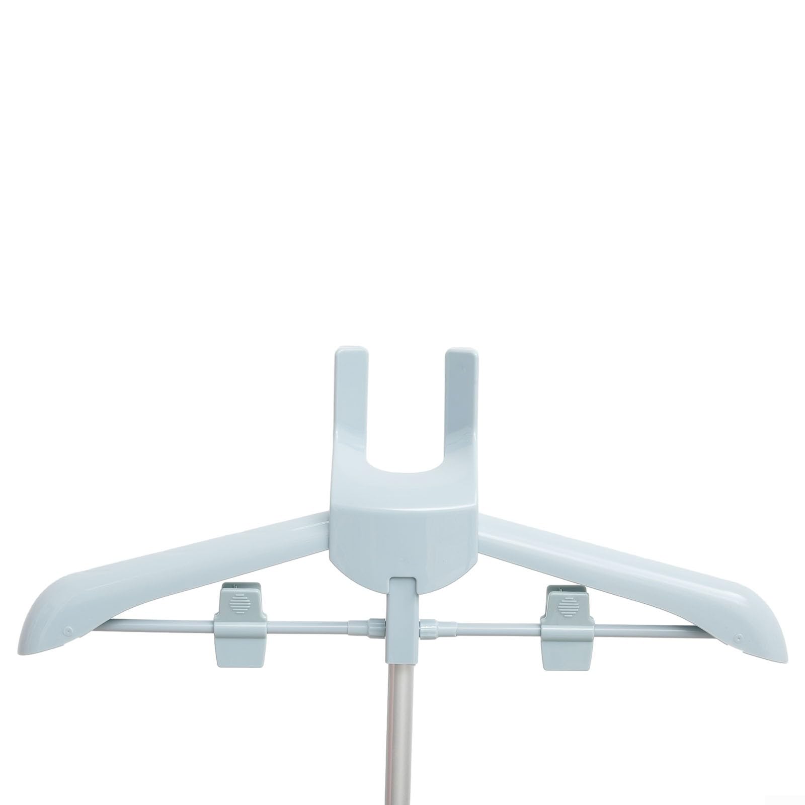 Appendiabiti portatile per piroscafo, girevole a 360 gradi, per stirare facilmente vari tipi di tessuto a casa (grigio)