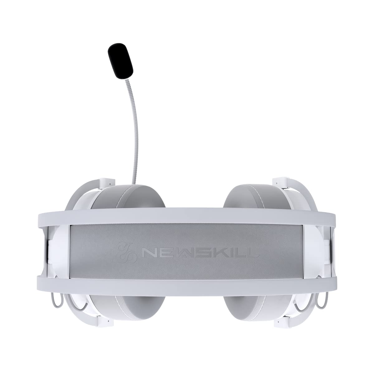 Cuffie Gaming Newskill Kimera V2 Ivory 7.1 compatibili con PC e PS4 di Colore Bianco