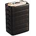 LifeSmart Stackable Storage Container Black 60 Adjustable Compartments Compatible with Lego Dimensions Shopkins Littlest Pet Shop Arts and Crafts (6 Tier)