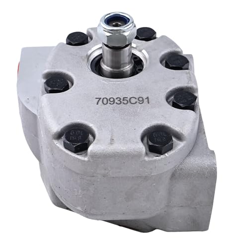 Image of Hydraulic Pump 70935C91 1949292C1 Compatible with Case-IH 330, 340, 460, 504, 544, 560, 606, 656, 660, 664, 666, 686, 706, 756, 806, 826, 856, 1026, 1456, 21026, 21456, 2706, 2756 All Hydro