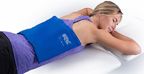 Chattanooga Colpac - Reusable Gel Ice Pack - Blue Vinyl - Standard - 11 In X 14 In (28 Cm X 36 Cm) - Cold Therapy For Knee, Arm, Elbow, Shoulder, Back For Aches, Swelling, Bruises, Sprains, Inflammation #TOP2