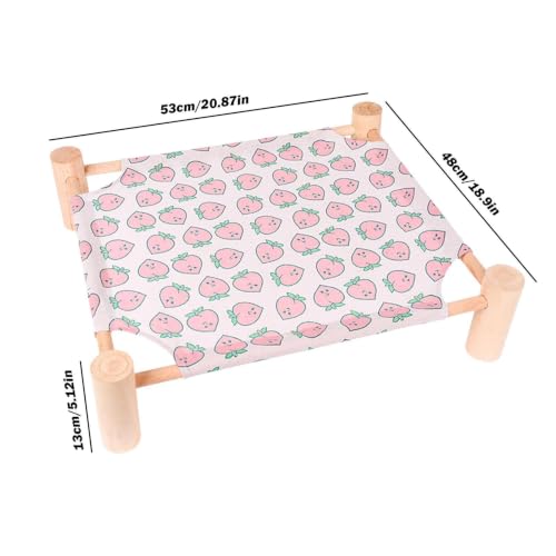 Cama para perros pequeña elevada contra el calor y la suciedad del suelo 7