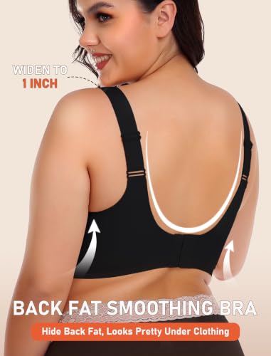 Image of Gailife Womens Wireless Push Up Bras for Women No Underwire Seamless Full Coverage Supportive T Shirt Everyday Bras