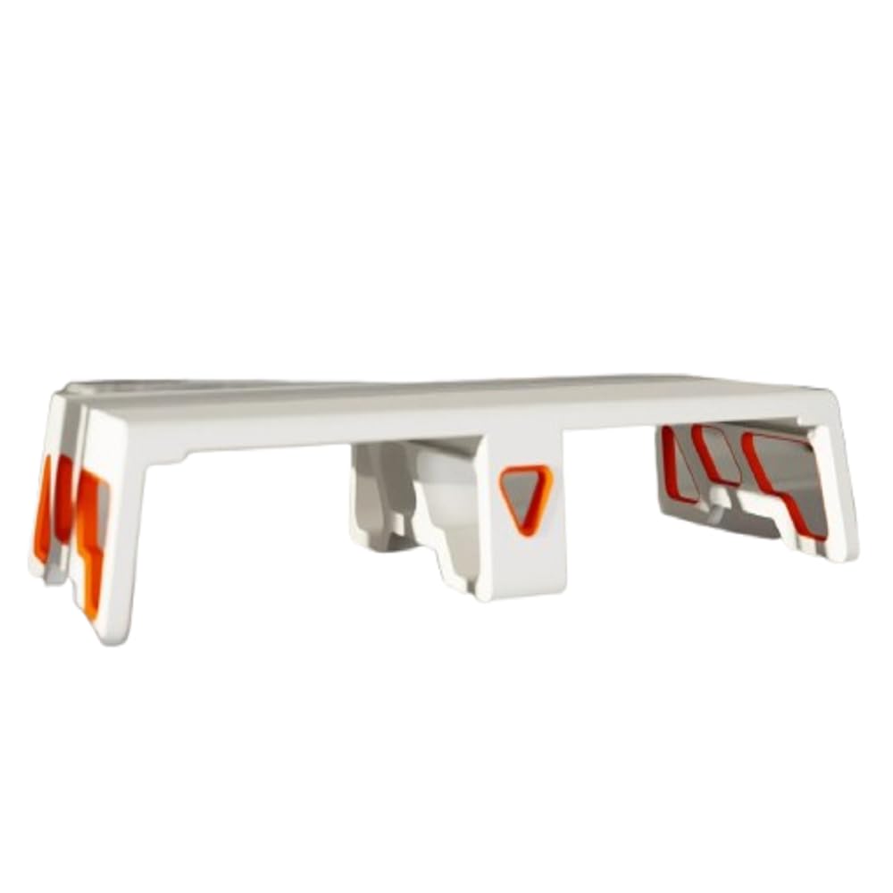Computer Monitor Riser Stand | Monitor & Laptop Stand | Screen Elevation Organizer for Home, Office & Study Desk (White)-image-8