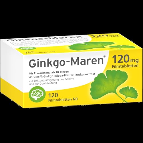 Ginkgo-Maren 120 mg Gehirnleistung Filmtabletten 120 St