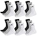 Produktbild adidas CUSHIONED CREW Tennissocken Sportsocken Damen Herren Unisex 18 Paar, Farbe:032 - grey melange, Socken & Strümpfe:43-45