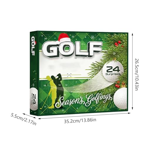 Calendrier de l'Avent golf pour ne jamais manquer de tees ni de balles