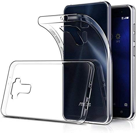 Helix Asus Zenfone 3 Max ZC553KL, Solid Shock Proof Crystal Clear Boom TPU Hybrid Slimfit Case Edge to Edge Protective Case for Asus Zenfone 3 Max ZC553KL 5.5" - Transparent