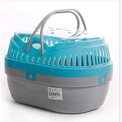 Misyue Big Hamster Cage Portable Carrier Hamster Carry Case Cage (Blue Green Color May ramdom) Cover