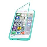 Towallmark For iPhone 6S Touch Screen Flip Phone Case Sets (Green)