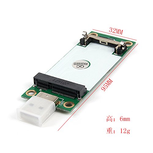 Adaptateur M2 B Key Vers Usb 3.0 Pour Module Wwan Lte Avec Support
