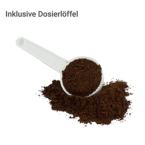 SUNTEC Filter-Kaffeemaschine mit Thermoskanne 1 Liter Füllmenge 8-10 Tassen Edelstahl Schwarz | Coffee Machine Timer… – Bild 5