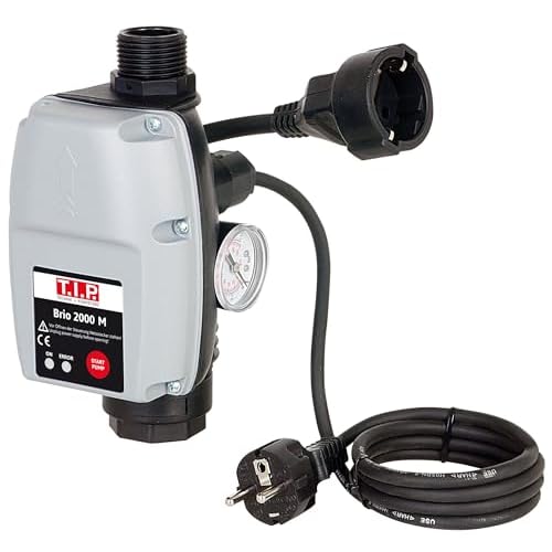 T.I.P. 30241 Elektronische Pumpensteuerung BRIO 2000 M, für alle Tauchdruck-, Tiefbrunnen-, Zisternen- und Gartenpumpen ab 1,5 bar