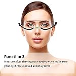 Eyebrow Shaping Kit,Eyebrow Shaper, Eyebrow Ruler Eyebrow Corrector, Professional Level Measure Tool for Eyebrow, Drawing Line Kit for Eyebrow,Reuseable Eyebrow Positioning Tool - Image 5