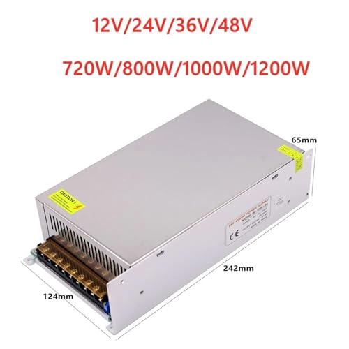 Alimentation 220V 12V 800W transformateur de commutation SMPS réglable