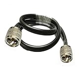 LMR400 Koaxialkabel UHF Stecker auf PL259 Anschlusskabel LMR-400 Amateurfunk 2/5/10/15/20m(5m)