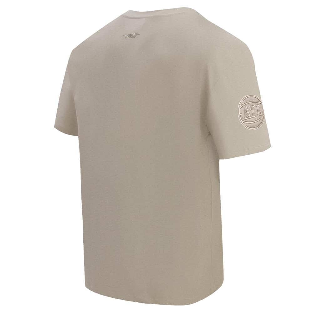 PRO Standard Men's NBA Neutral Short Sleeve Tee, Taupe - Image 2