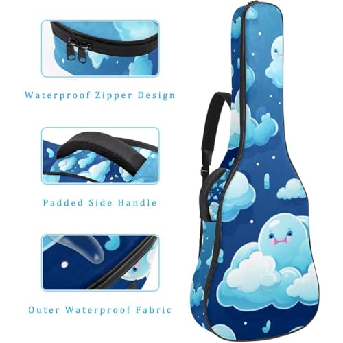 Sac pour guitare imperméable multicolore pour protéger de l'humidité - 4