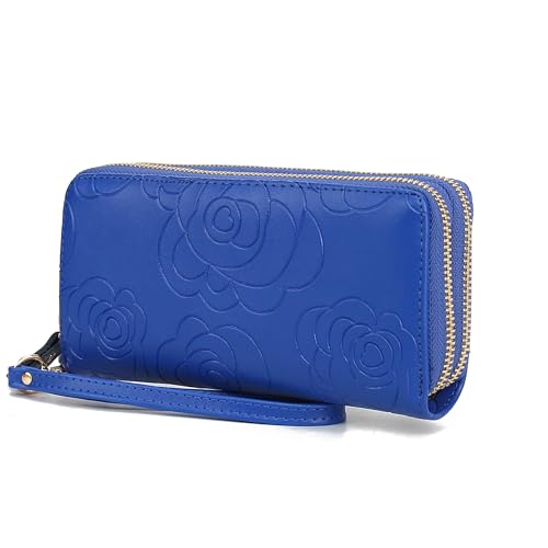 Image of MKF Collection Wristlet Wallet for Women, Small Credit Card Holder with Zipper Coin Pocket Wallet Purse Handbag By Mia K