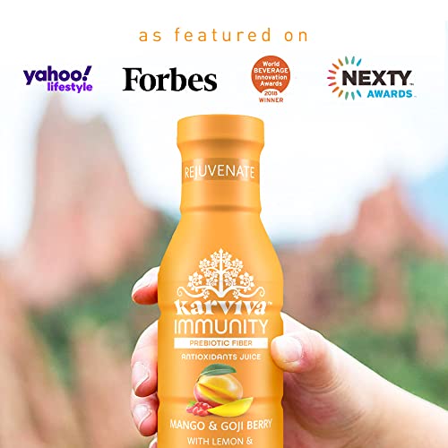 Whole Plant Fruit Juice Variety Pack, Immunity And Energy Booster, Detox Wellness Drinks With Natural Electrolyte, Prebiotic And Antioxidants, Gluten Free, 6 Bottles, 12 Fl Oz - Karuna #TOP4